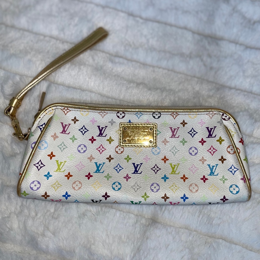 Louis Vuitton Monogram Multicolor Kate Wristlet